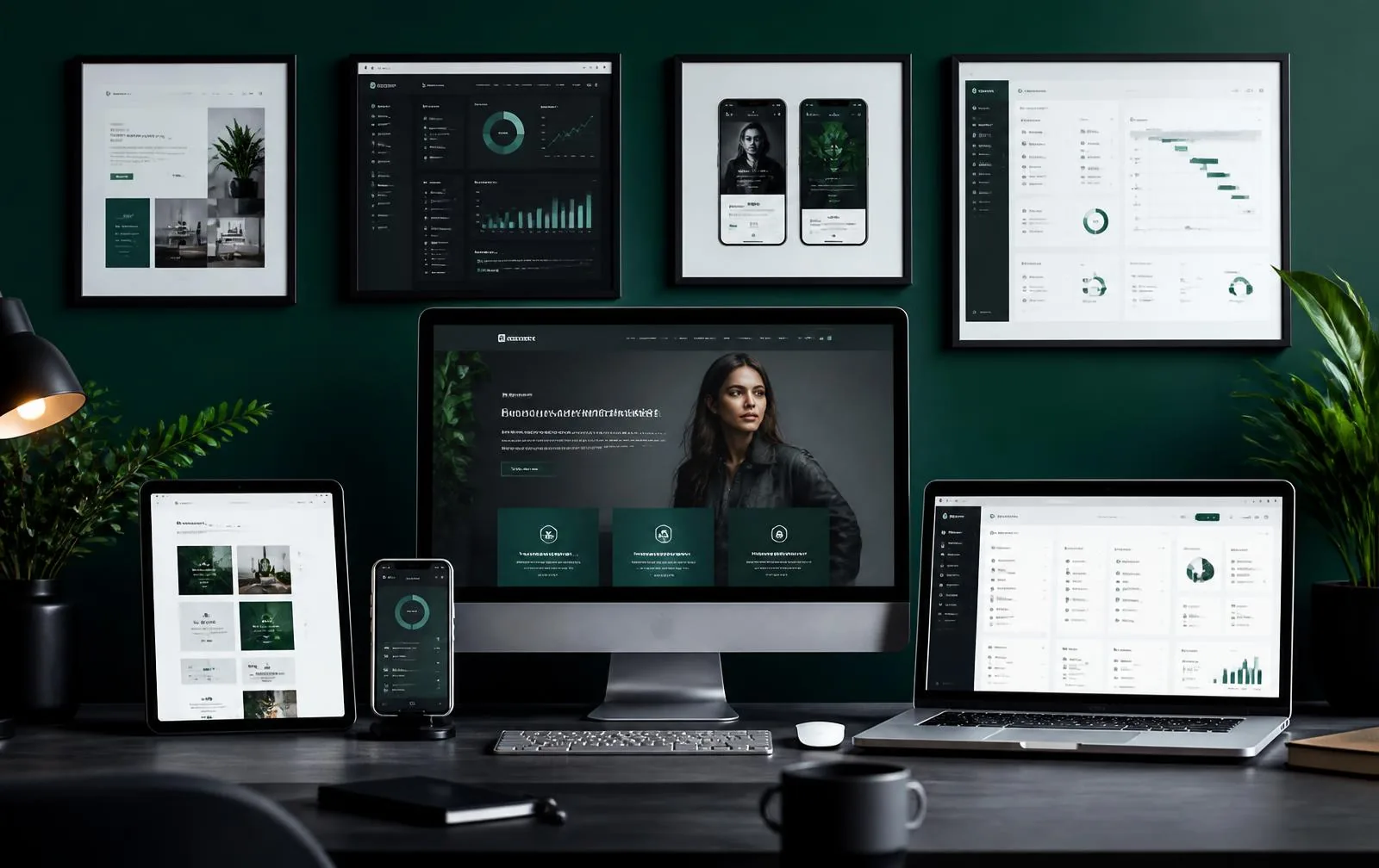 Sélection visuelle de sites web, applications, campagnes digitales et solutions de gestion